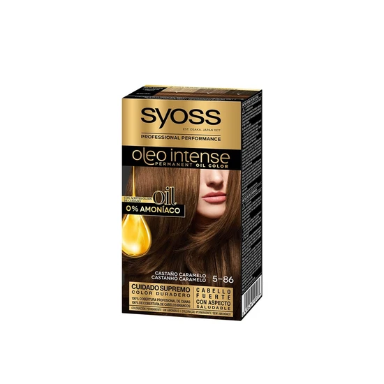Syoss Oleo Intense Permanent Oil Colour 5-86 Sweet Brown