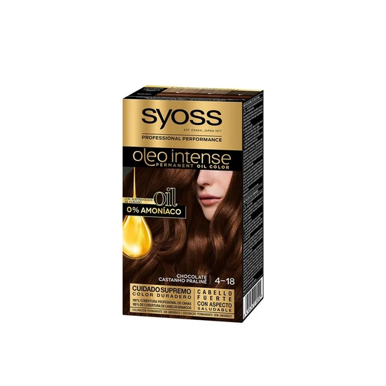 Syoss Oleo Intense Permanent Oil Colour 4-18 Mokka Brown