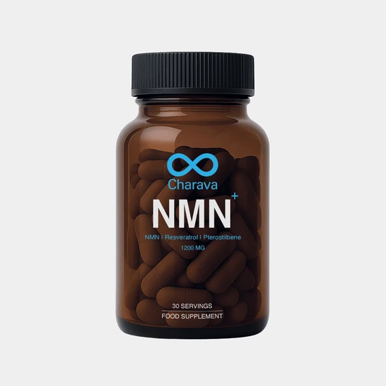 Charava UK NMN+1200 NMN, Resveratrol, Pterostilbene