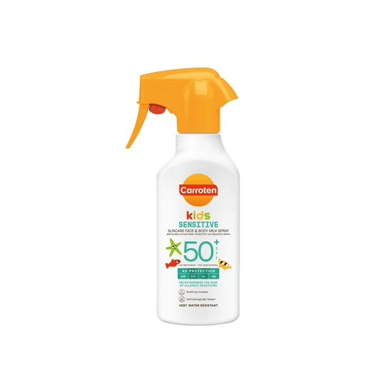 Carroten Kids Sensitive Face & Body Milk Spray SPF 50+