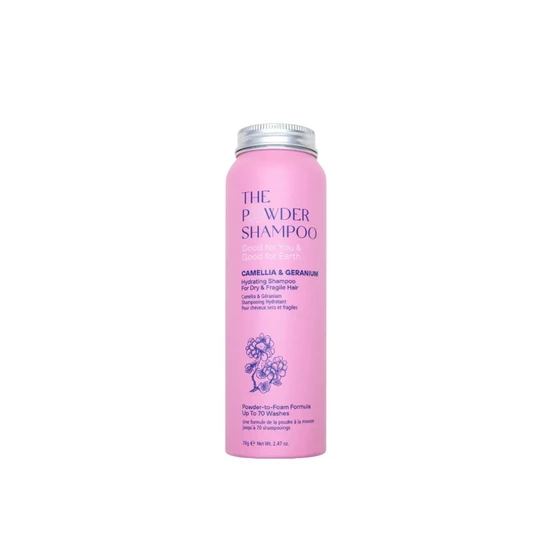 The Powder Shampoo Hydrating Shampoo Camellia & Geranium 70G
