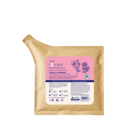 The Powder Shampoo Hydrating Shampoo Camellia & Geranium