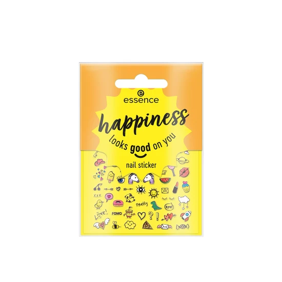 essence Happiness Looks Good On You Nail Sticker