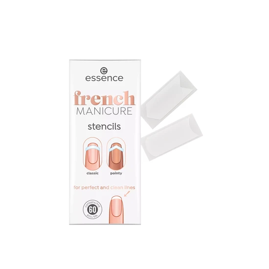 essence French Manicure Stencils 01 French Tips & Tricks