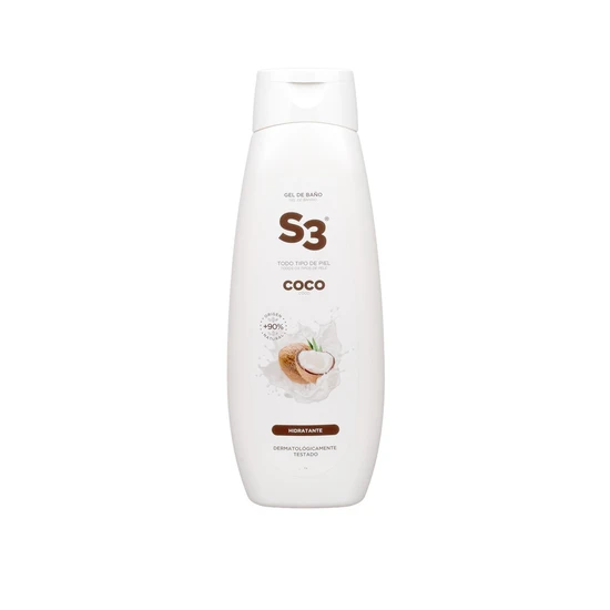 S3 Coconut Shower Gel