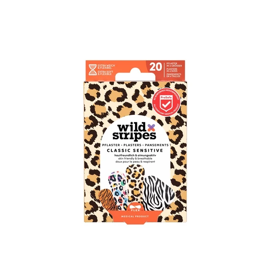 Wild Stripes Classic Sensitive Plasters Animal