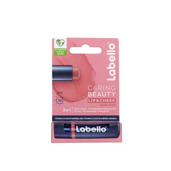 Labello Caring Beauty Lip & Cheek Spf 30 Nude Pink