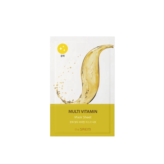 The Saem Bio Solution Radiance Multi Vitamin Mask Sheet