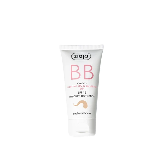 Ziaja BB Cream For Normal Dry & Sensitive Skin SPF 15