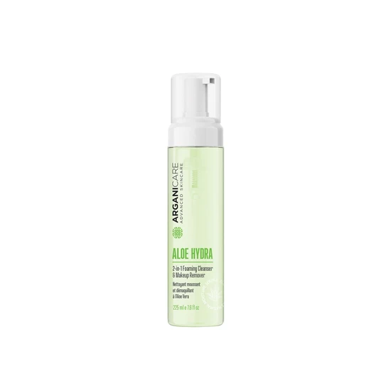 ARGANICARE Aloe Hydra 2-In-1 Foaming Cleanser