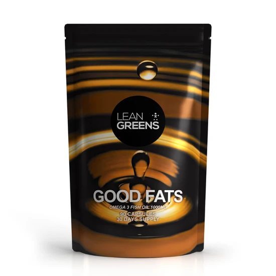 Lean Greens Good Fats Premium Omega 3 Fish Oils