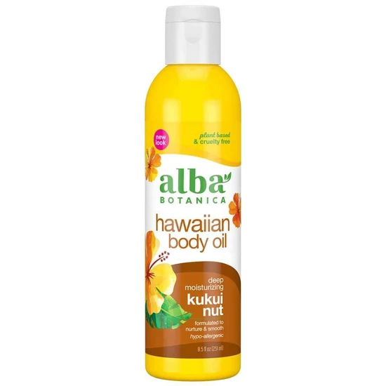 Alba Botanica Kukui Nut Body Oil