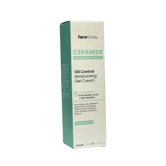 Face Facts 5 Ceramide Oil Control Moisturising Gel Cream