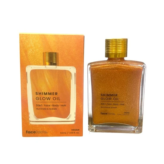 Face Facts 3-in-1 Shimmer Glow Oil