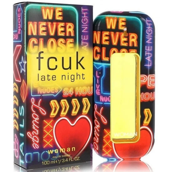 Fcuk Late Night Woman Eau De Toilette