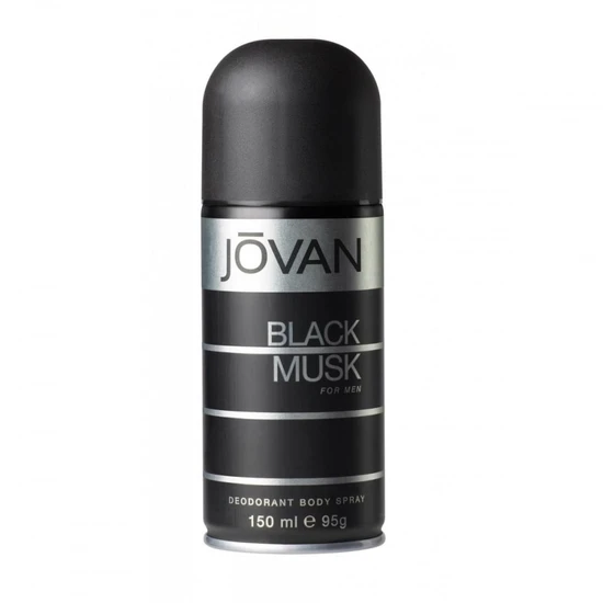 Jovan Black Musk Deodorant Body Spray