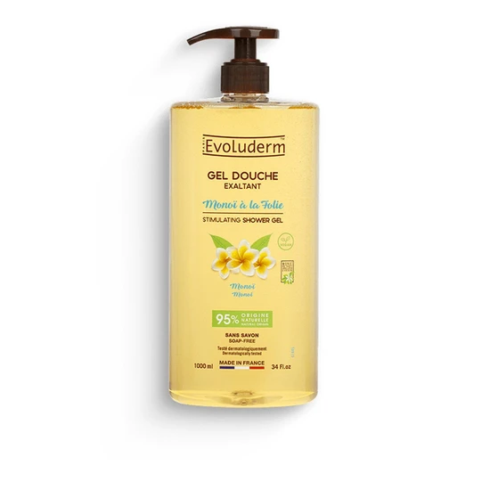 Evoluderm Stimulated Shower Gel With Monoi