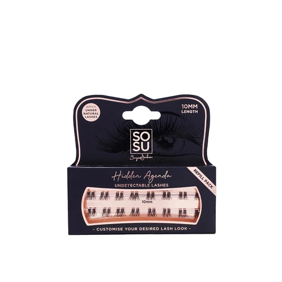 SOSU by SJ Hidden Agenda Undetectable Lashes Original Refill Black 10mm