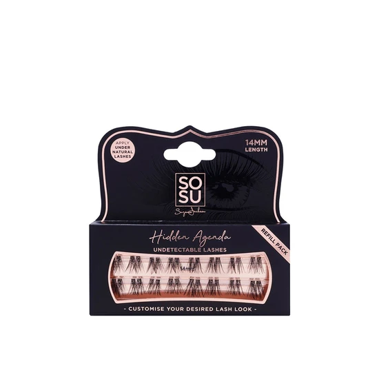 SOSU by SJ Hidden Agenda Undetectable Lashes Original Refill Black 14mm