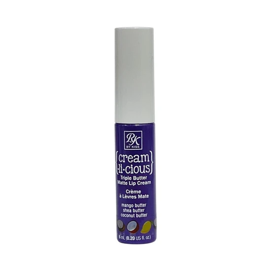 Kiss Cream Li Cious Triple Butter Matte Lip Cream Martina
