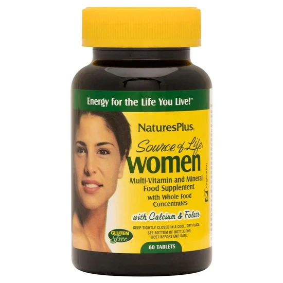 Nature's Plus Source Of Life Women Multivitamin Tablets