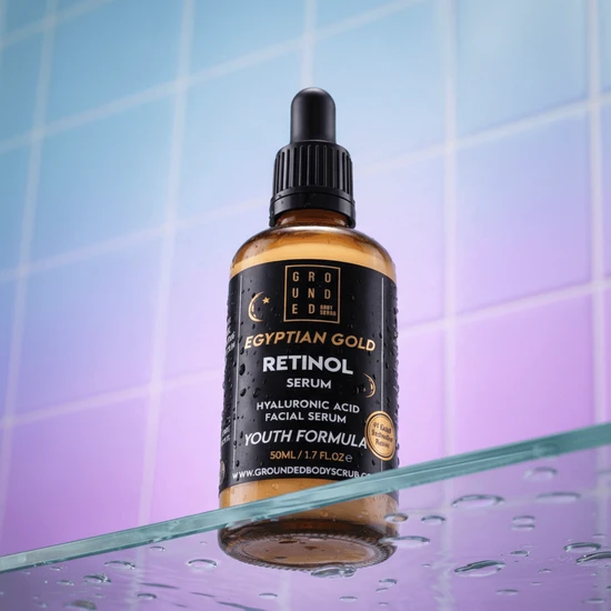 Grounded Body Grounded Egyptian Gold Retinol Face Serum