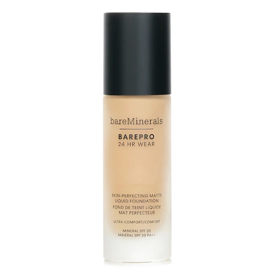 bareMinerals BAREPRO 24HR WEAR Skin Perfecting Matte Liquid Foundation Mineral SPF 20