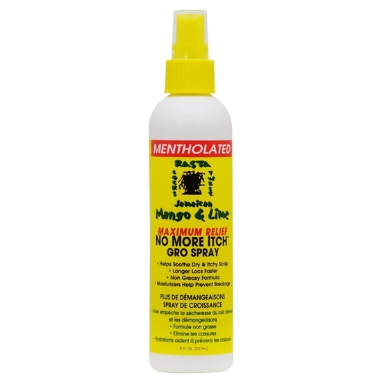 Jamaican Mango and Lime No More Itch Gro Spray Mentholated