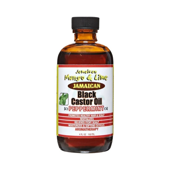 Jamaican Mango and Lime Peppermint Black Castor Oil