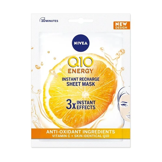 Nivea Q10 Energy Instant Recharge Sheet Mask