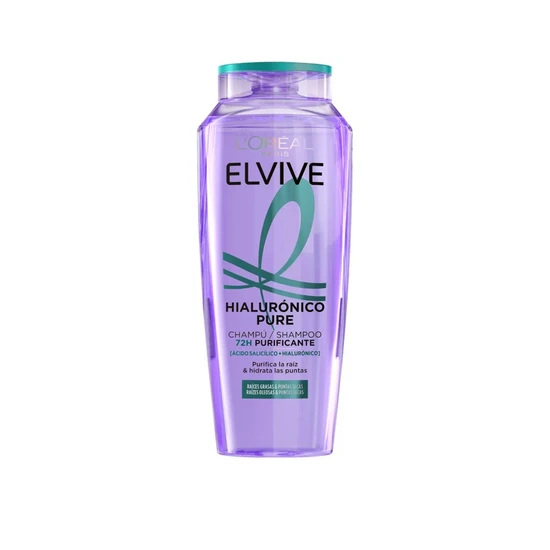 L'oreal Elvive Hyaluronic Pure Shampoo 400Ml