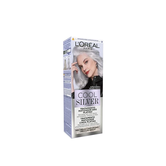L'Oreal Paris Cool Silver Platinum Grey Treatment Pearl White