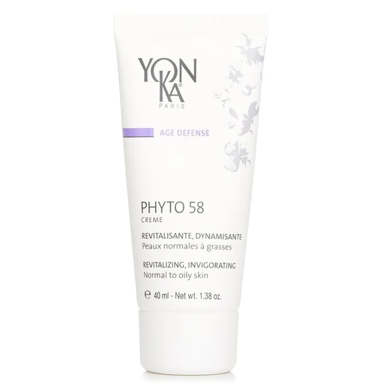 Yonka Age Defence Phyto 58 Creme With Rosemary + Vit. A.E.F. Revitalising, Invigorating Normal To Oily Skin