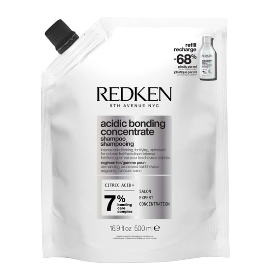 Redken Acidic Bonding Concentrate Shampoo 500ml - Refill