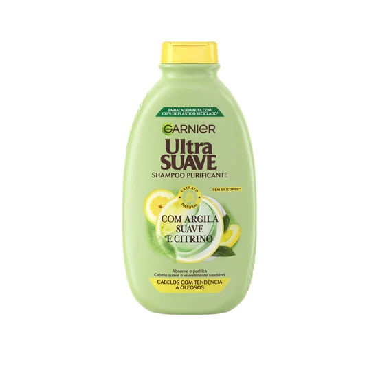 Garnier Ultimate Blends Gentle Clay & Citrus Shampoo