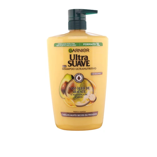 Garnier Ultimate Blends Avocado Oil & Shea Butter Shampoo 1000Ml