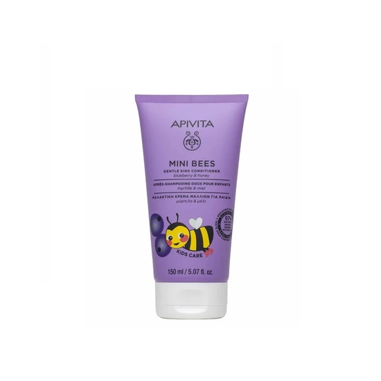 APIVITA Mini Bees Gentle Kids Conditioner Blueberry & Honey