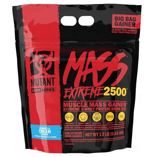 Mutant Mass Extreme 2500 Cookies & Cream 5450G