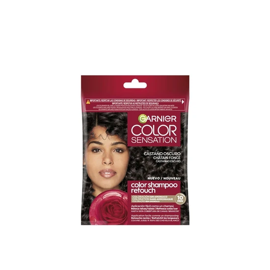 Garnier Colour Sensation Colour Shampoo Retouch Dark Brown