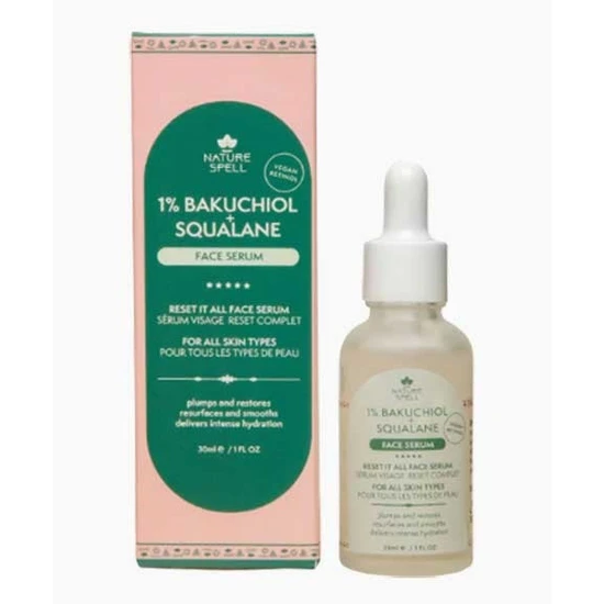 Nature Spell Bakuchiol Squalane Face Serum