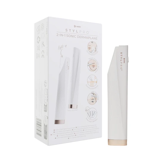 Stylpro 2-In-1 Light Up Sonic Dermaplane