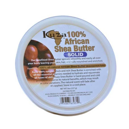 Kuza 100% African Shea Butter Yellow Solid
