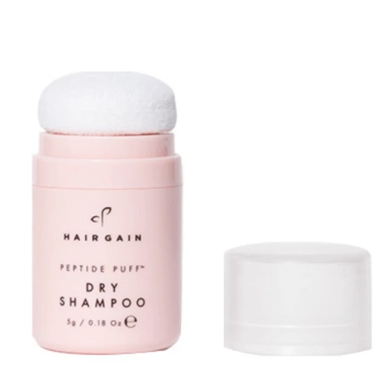 Hair Gain Peptide Puff Dry Shampoo & Scalp Massager