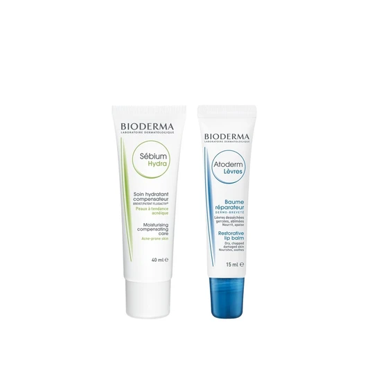 Bioderma Sebium ISOKIT Sebium Hydra + Atoderm Levres