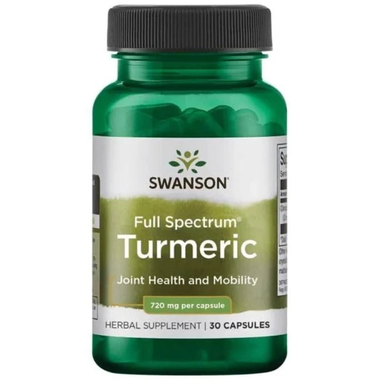 Swanson Full Spectrum Turmeric 720mg Capsules