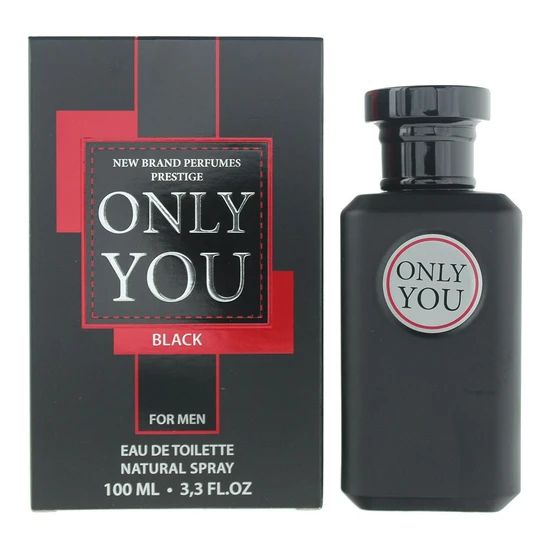 New Brand Prestige Only You Black Eau De Toilette