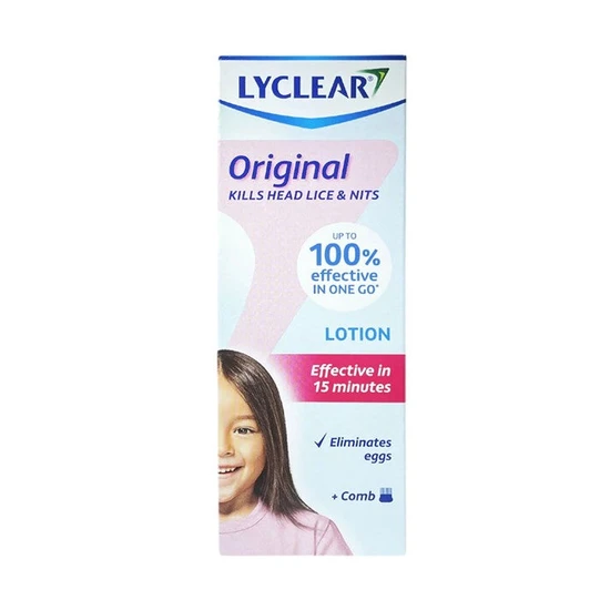 Lyclear Original Kills Head Lice & Nits Lotion