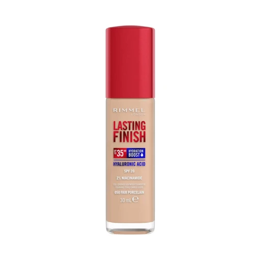 Rimmel Lasting Finish 35Hr Hydrating Boost Foundation 050 Fair Porcelain