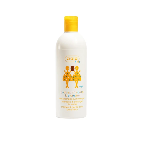Ziaja Kids Shampoo & Shower Gel Cookies 'n' Vanilla Ice Cream