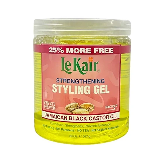 Le Kair Jamaican Black Castor Oil Strengthening Styling Gel